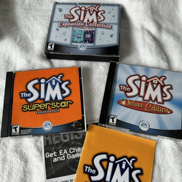 Big Lot Vintage The Sims PC Games - Picture 6 of 12